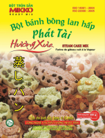 Bột bánh Bông lan hấp 5600 - 500g