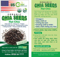 Hạt CHIA (Chia seeds) nhập khẩu từ Nam Mỹ