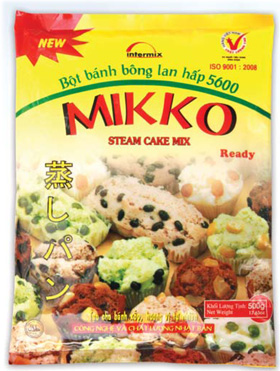 Bột làm bánh bông lan Hấp MIKKO 5600 - 500g