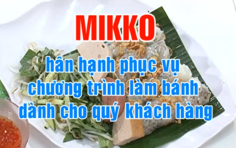 Làm bánh cuốn bằng chảo