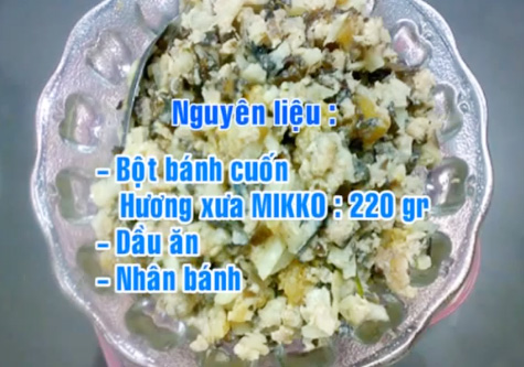 nguyên liệu bột bánh cuốn