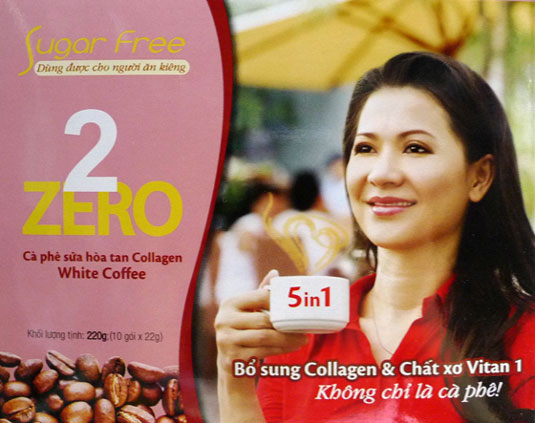 Cà phê hòa tan 2 Zero - hấp dẫn phái đẹp