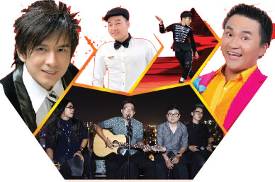 sân khấu ca nhạc sự kiện sinh nhật siêu thị Sài Gòn