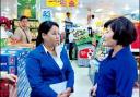 Sức mua ở các siêu thị tăng mạnh