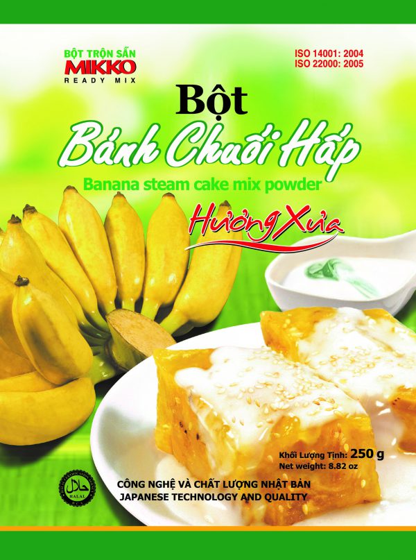 Bột bánh chuối hấp Hương xưa 250g