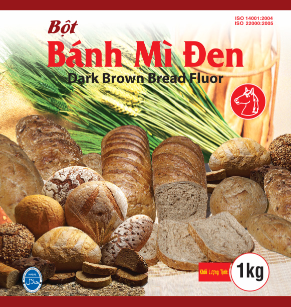 Bột bánh mì Đen, bột mì lúa mạch