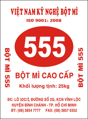 Bột mì 555 Đỏ (40kg)