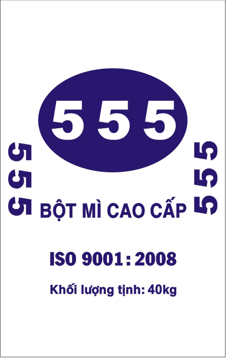 Bột mì  555 Xanh Dương 40kg