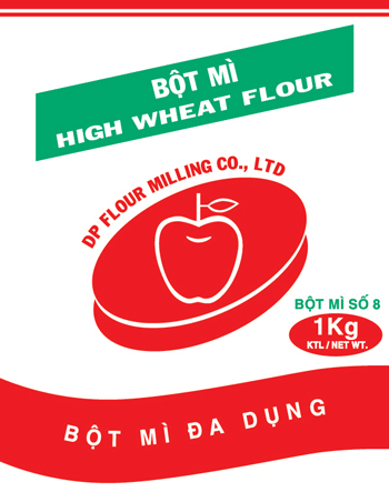 Bột mì đa dụng hiệu Táo đỏ 1kg