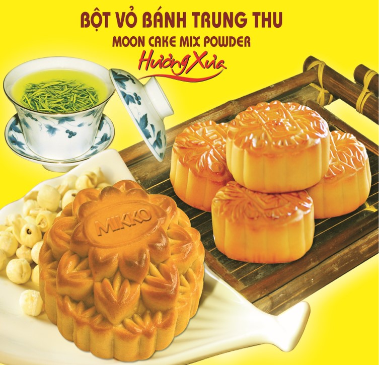 Bột vỏ bánh trung thu - Moon cake flour crust