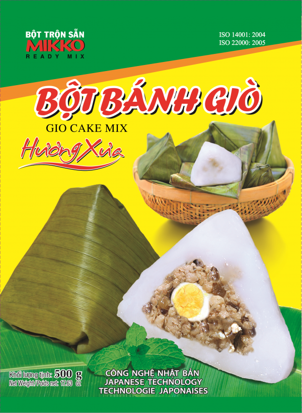 MIKKO - Bột bánh giò Hương Xưa Mikko 500gr